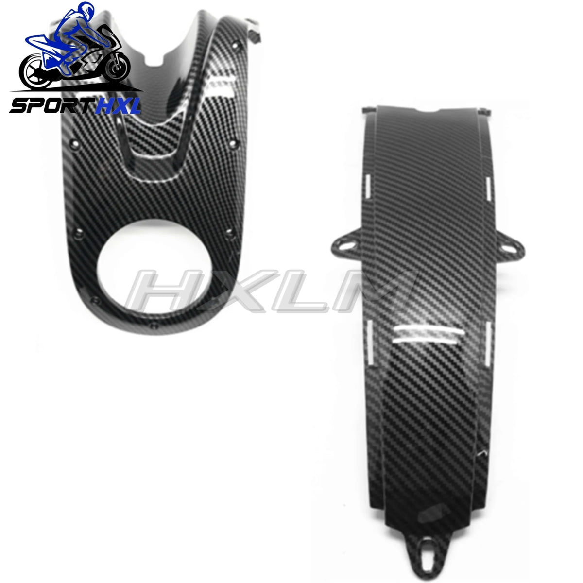 ABS Carbon Painted For DUCATI 696 796 1100 2008 2009 2010 2011 2012 2013 2014 Motorcycle Gas Fuel Oil Tank Cover Protector Guard