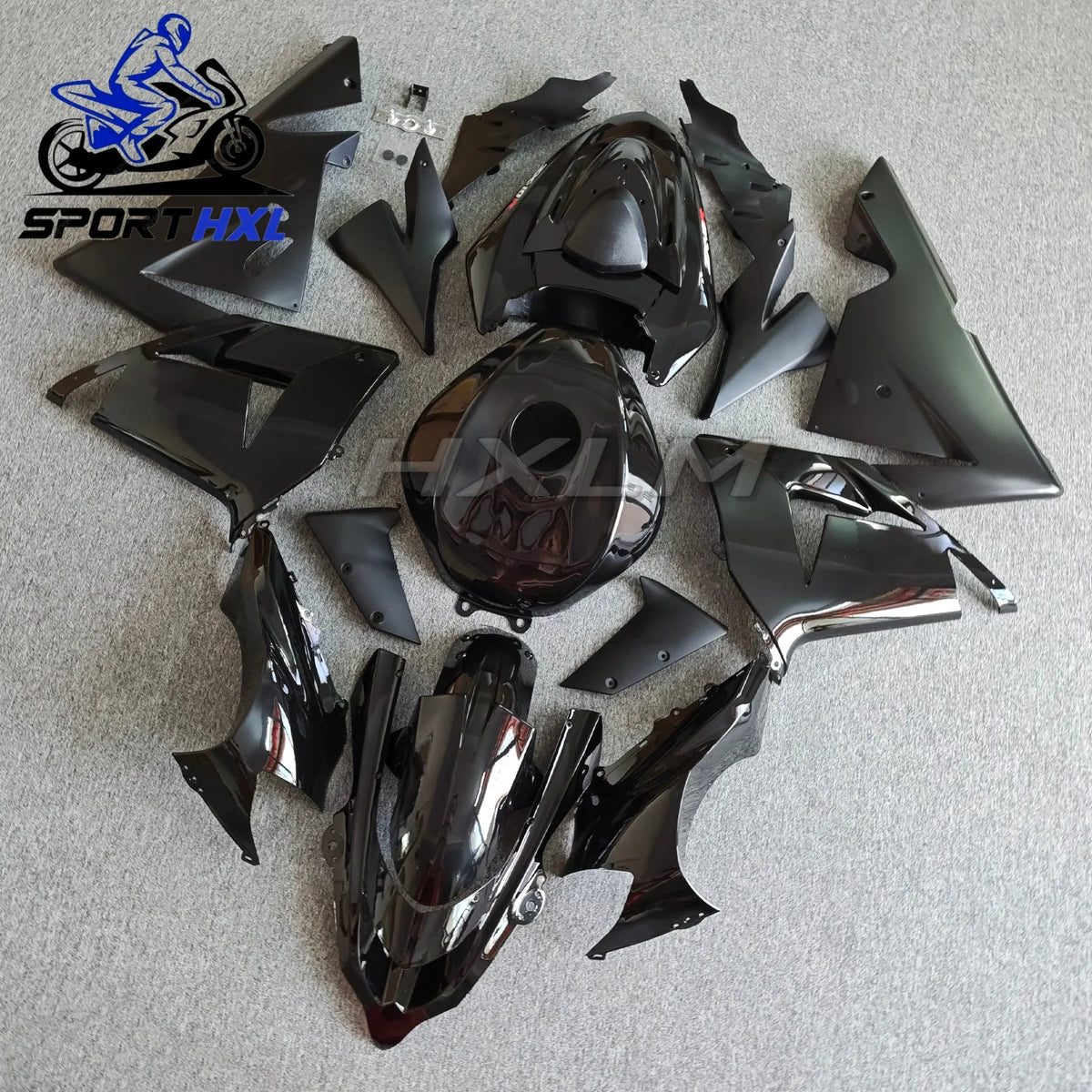 For Kawasaki Ninja ZX10R ZX 10R 2004 2005 Carbon Painted Motorcycle Fairings Kit Bodywork Set