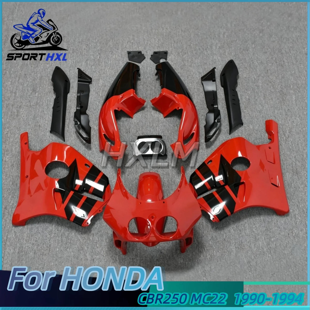 Motorcycle Full Fairing Bodywork Kit For Honda CBR250RR MC22 90 91 92 93 94 ABS Injection Molded Cowling Set