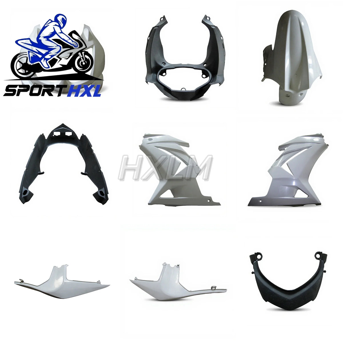 Unpainted Front Upper Fairing Headlight Cowl Nose Panlel Fit For Kawasaki Ninja 250R EX250 ZX250 2008 2009 2010 2011 2012 full