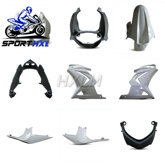 Unpainted Front Upper Fairing Headlight Cowl Nose Panlel Fit For Kawasaki Ninja 250R EX250 ZX250 2008 2009 2010 2011 2012 full