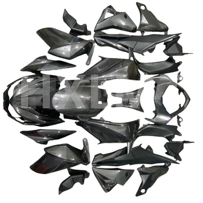 Bodywork Cowling Motorcycle For Kawasaki Z800 2013-2014-2015-2016 Full Fairing Kit Injection Rose Purple Print HXLMOTOR