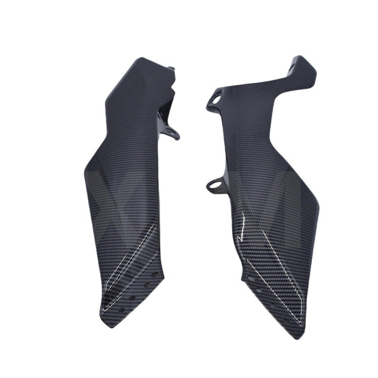 For YAMAHA YZF-R7 R7 2022 2021 Pure Dry Carbon Fiber Parts Fairing Lower Side Panels Cover Kits Cowl HXLMOTOR