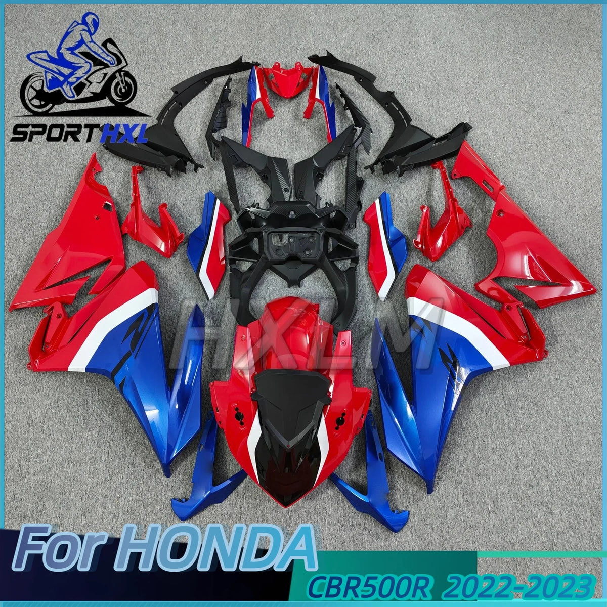 For Honda CBR500R CBR 500R 2019-2023 Motorcycle Full Fairing Kit Cowl Bodywork ABS Injection