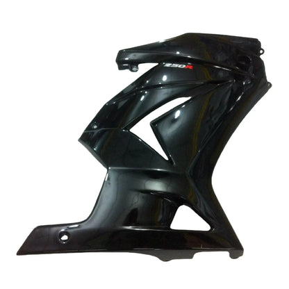Blue Front Upper Fairing Headlight Cowl Nose Panlel Fit For Kawasaki Ninja 250R EX250 2008 2009 2010 2011 2012 Accessories - HXLMOTOR