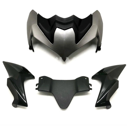 For KAWASAKI Z900 Z 900 z900 2020 2021 2022 Front Fairing Aerodynamic Winglets Front Beak Nose Cone Extension Cover Extender HXLMOTOR