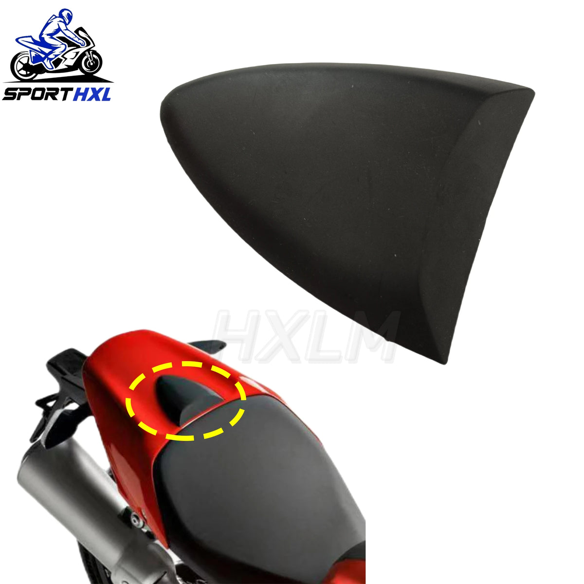 motorcycle Pillion Rear Seat Cover Cowl Solo Cowl Rear Fairing For Ducati Monster 696 795 796 2008-2014 / 1100 1100S 09-11 ABS