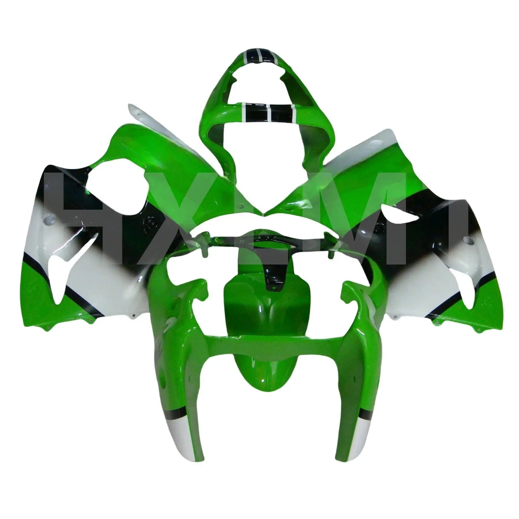 Motorcycle fairing kit for KAWASAKI ZX6R lime green 2000 2001 2002 Ninja ZX 6R 636 00 01 02 fairings HXLMOTOR