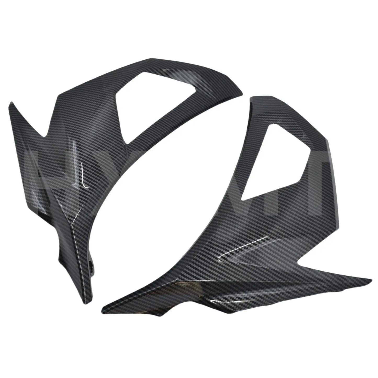 For KAWASAKI Ninja 400 Ninja 18-22-23 Modified Carbon Fiber Paint Front Turn Signal Guard And Side Light Panel Shell HXLMOTOR