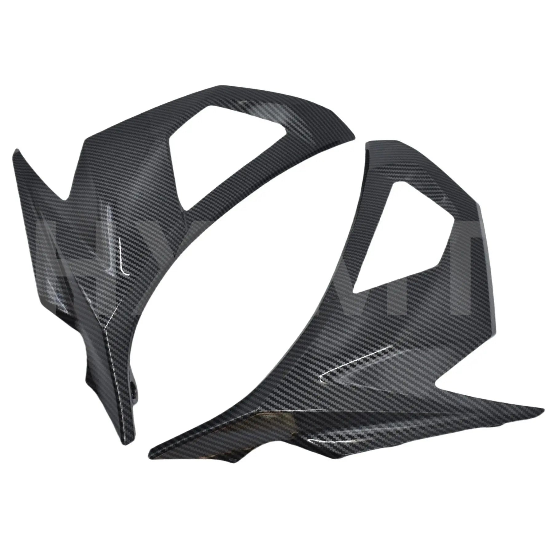 For KAWASAKI Ninja 400 Ninja 18-22-23 Modified Carbon Fiber Paint Front Turn Signal Guard And Side Light Panel Shell HXLMOTOR