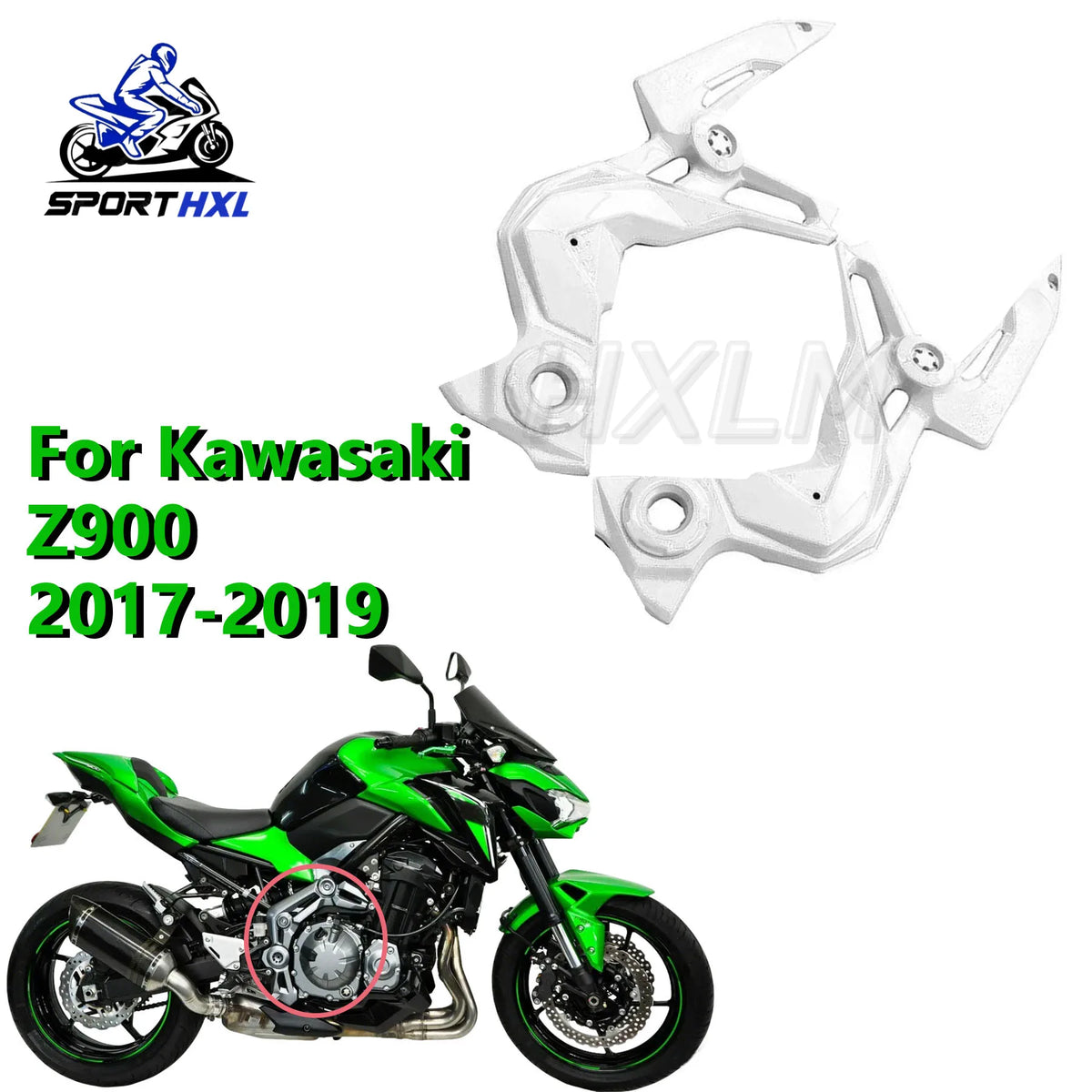 For Kawasaki Z900 2017-2019-2018 Front Side Trim Frame Body Cover Panel Motorcycle Engine Fairing Accessories 2017-2019 new