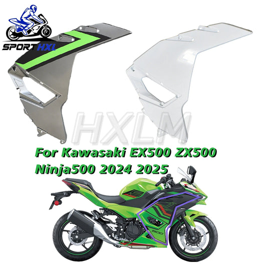 ABS Side Fairing For Kawasaki EX500 ZX500 Ninja500 2024 2025 Side Cover Side panel Side protector Injection Parts25-24-2024-2025