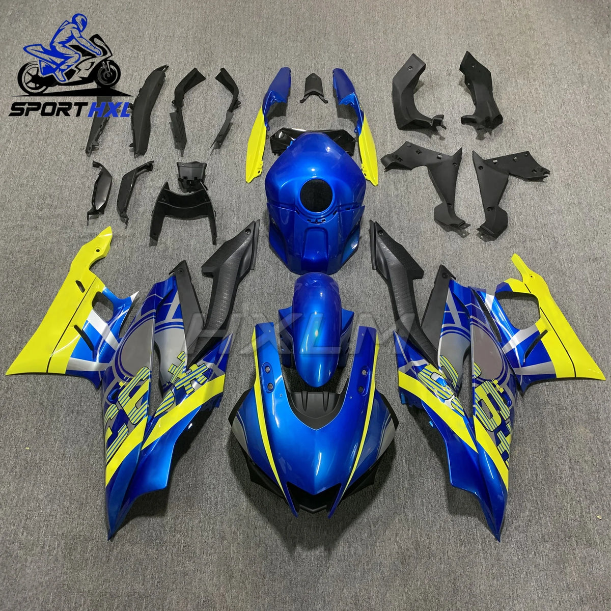 For Yamaha YZF-R3 19 20 21 22 23 24 Bodywork fairing Full fairing kit Fairing kit Bodywork fairing kit Custom ABS Injection