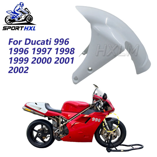 For DUCATI 996 1996 1997 1998 1999 2000 Motorcycle Carbon Painted Mud Guard Front Mudguard Splash Wheel Fender Fairing Kits