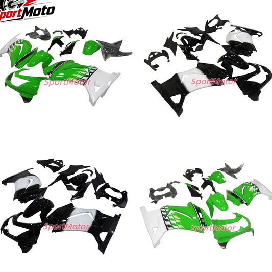 Aftermarket Motorcycle Set ABS Plastic Injection Fairing Body Bodykits For Kawasaki Ninja250 Ninja 250 EX250R EX-250R 2008-2012