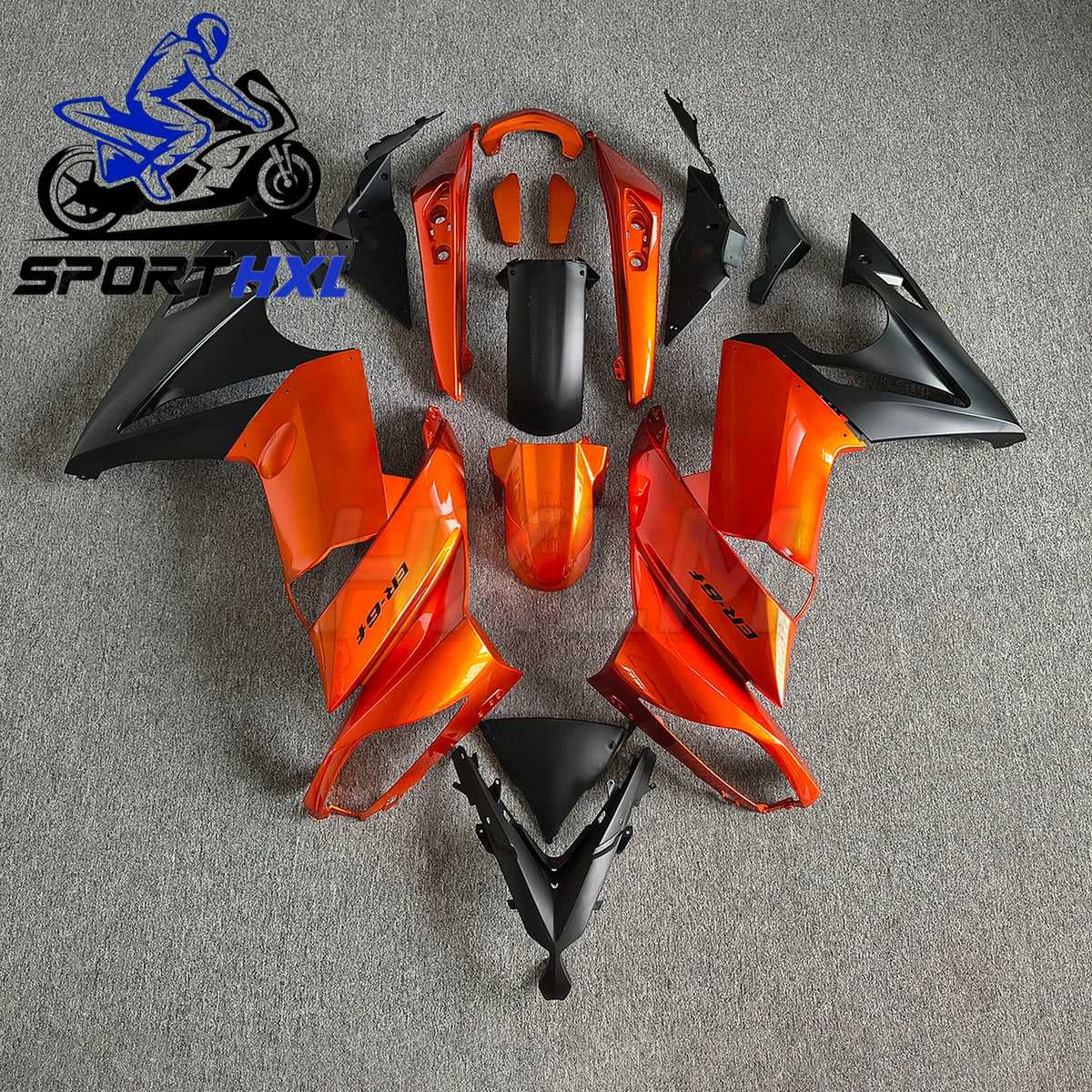 09-11 Fit For Kawasaki Er6F 2009-2011 Motorcycle Accessories Shell Fairing Kit Set 2009 2010 2011 Classic style