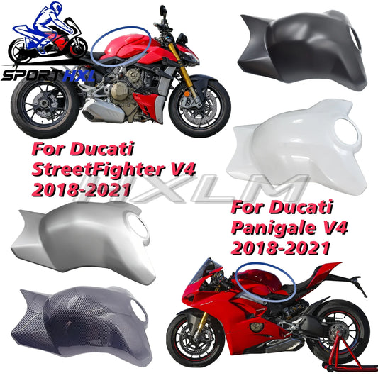 Multiple colors Motorcycle Accessories Fuel Gas Tank Battery Cover Guard Fairing Fit For Ducati Panigale V4 2018 2019 2020 2021