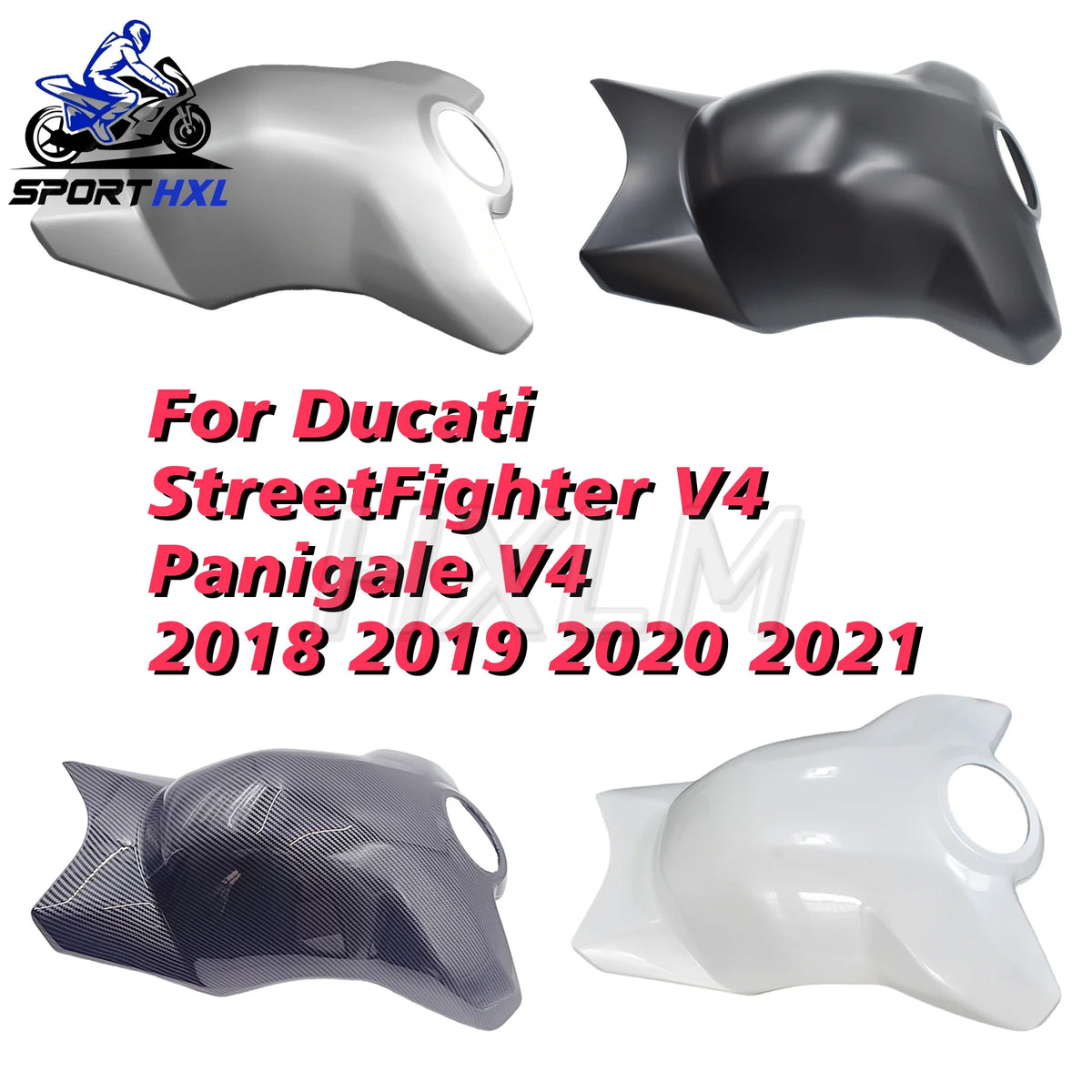 Tank Guard Kit Fit For Ducati StreetFighter V4 Panigale V4 2018 2019 2020 2021 Gas Protector Bodywork Accessory
