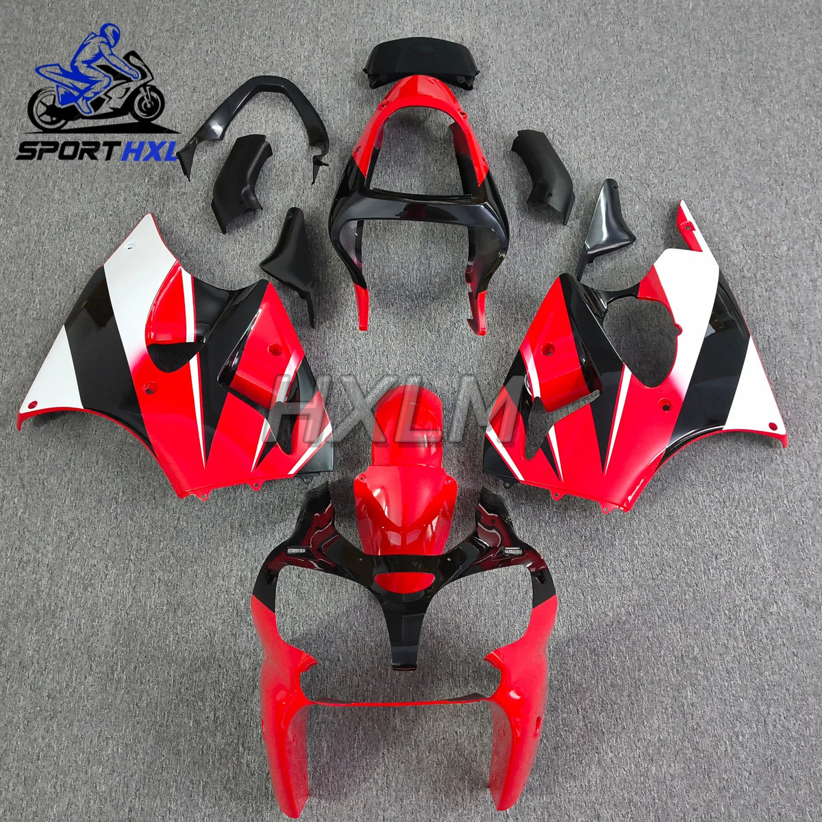 Green Black Red White Motorcycle Full Fairing Kit For Kawasaki ZX6R 2000 2001 2002 Injection 636 ZX 6R Bodywork Cowling
