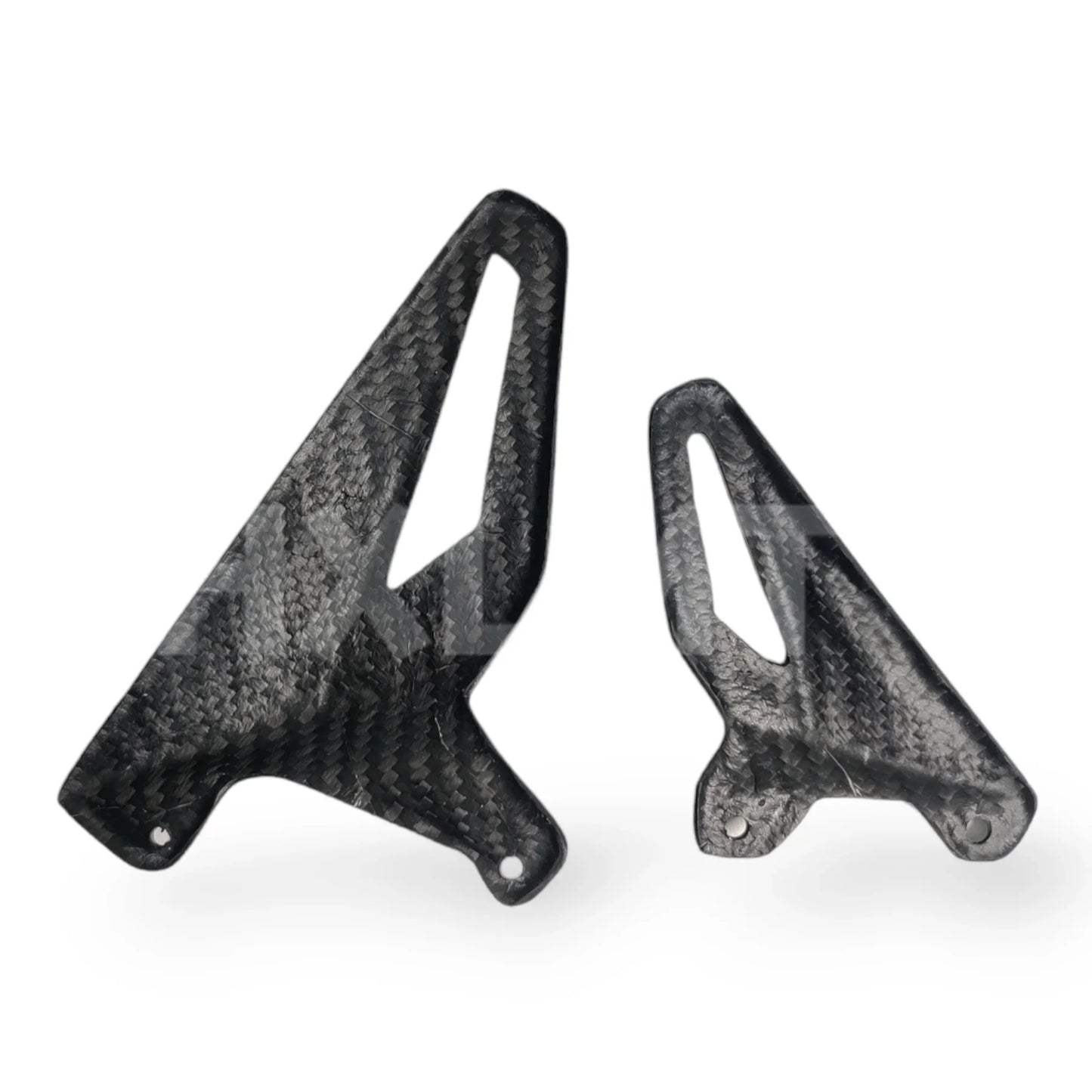 Motorcycle Accessories Heel Plate Carbon Fiber Foot Guard Dry Carbon For Ducati Streetfighter v4 Fairing DUCATI Panigale V4S V4R HXLMOTOR