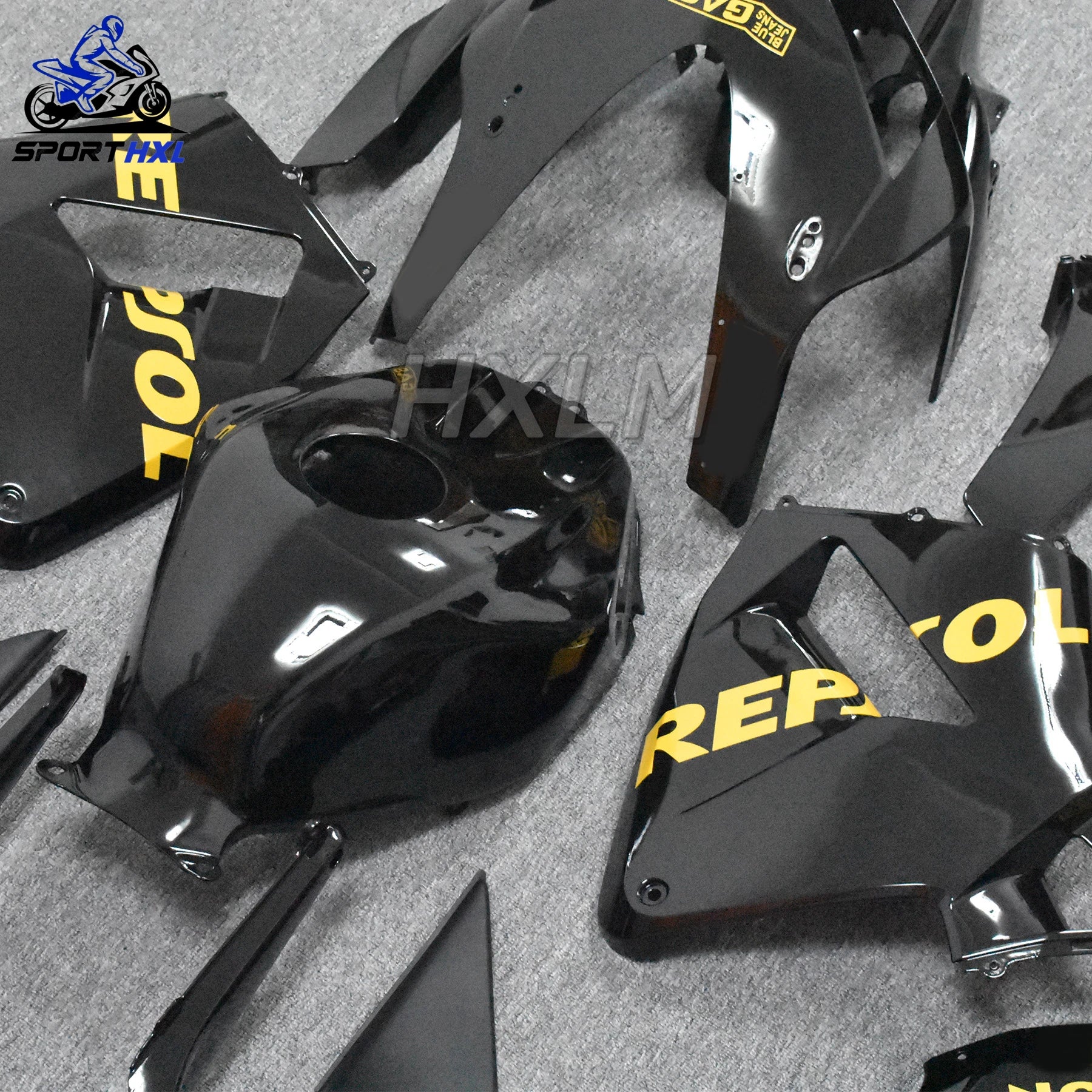 High Quality Injection Motorcycle Fairing Kit for Honda CBR600RR 2003 2004 Full Body shell set HXLMOTOR
