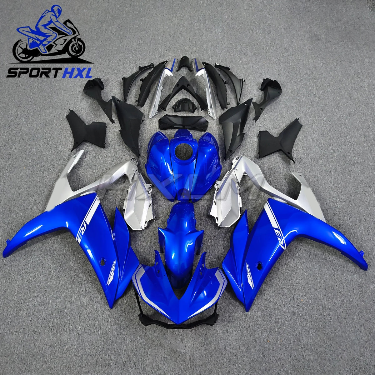 The new ABS fairing fits the motorcycle for Yamaha R25 2015 2016 2017 body kit shell