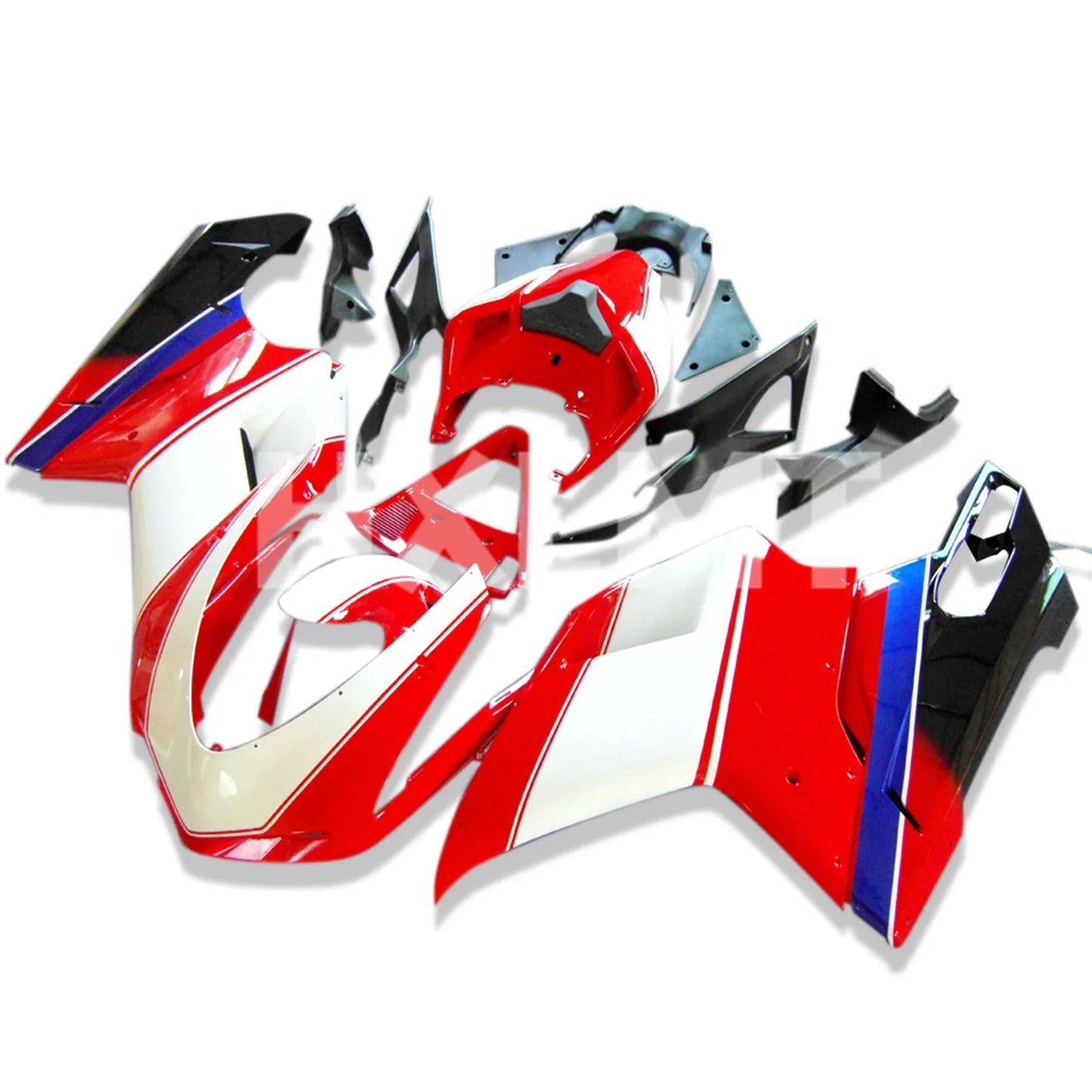 Motorcycle Fairings Kit Fit For Ducati 848 1098 1198 2007 2009 Bodywork Set ABS Accessories Injection Full Body Kits HXLMOTOR