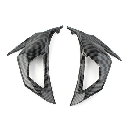For KAWASAKI NINJA 400 EX400 2018 2019 2020 NINJA400 EX 400 Carbon Fiber Motorcycle Fairing Cowl Turn Signal Panel Cover HXLMOTOR