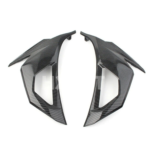 For KAWASAKI NINJA 400 EX400 2018 2019 2020 NINJA400 EX 400 Carbon Fiber Motorcycle Fairing Cowl Turn Signal Panel Cover HXLMOTOR