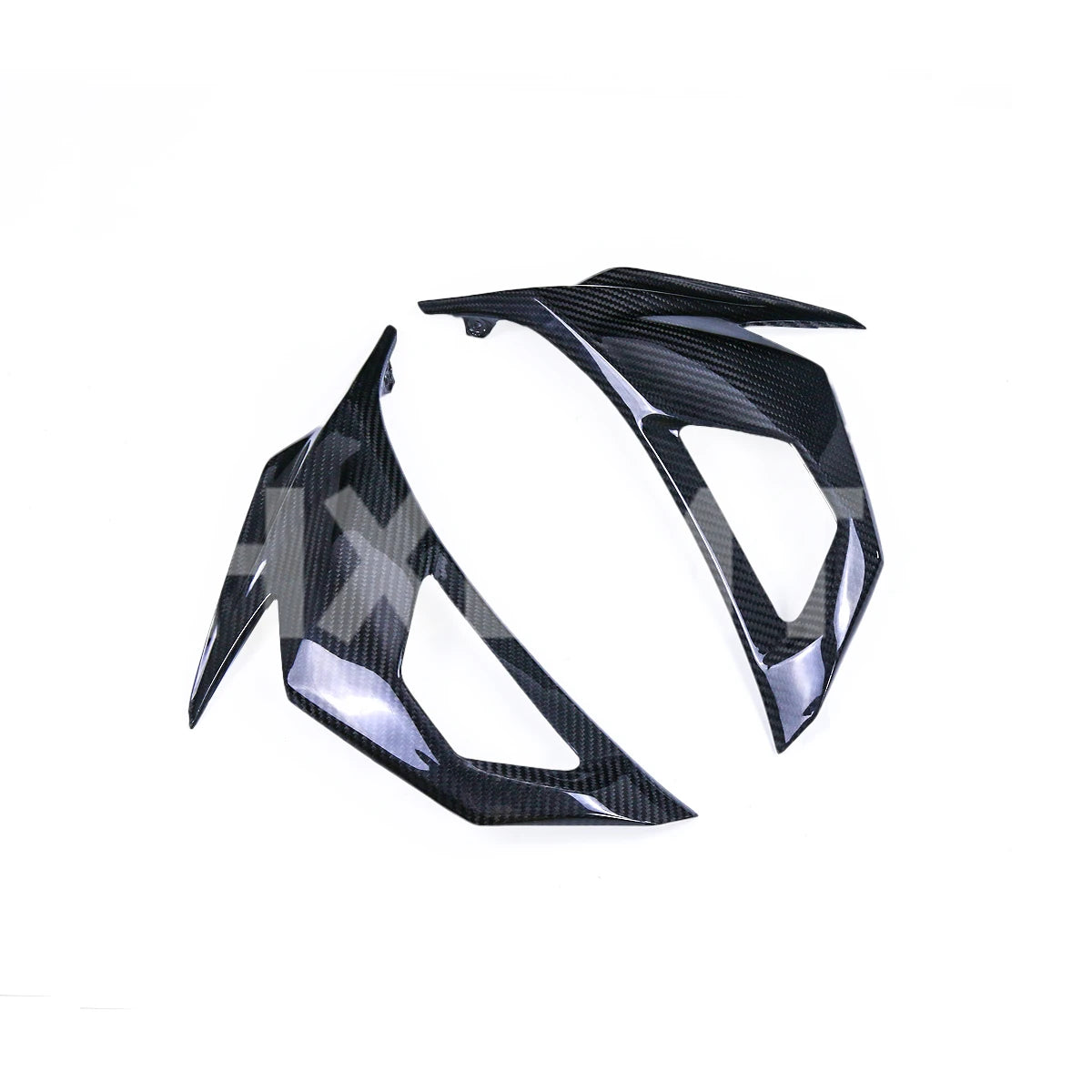 Front Upper Side Panel Cover Plate Side Panel Fairing Fuel Tank Plate For NINJA400 ninja250 EX400 2018 2019 2020 2021 2022 2023 HXLMOTOR