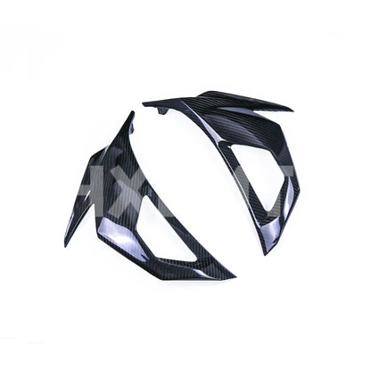 Front Upper Side Panel Cover Plate Side Panel Fairing Fuel Tank Plate For NINJA400 ninja250 EX400 2018 2019 2020 2021 2022 2023 HXLMOTOR