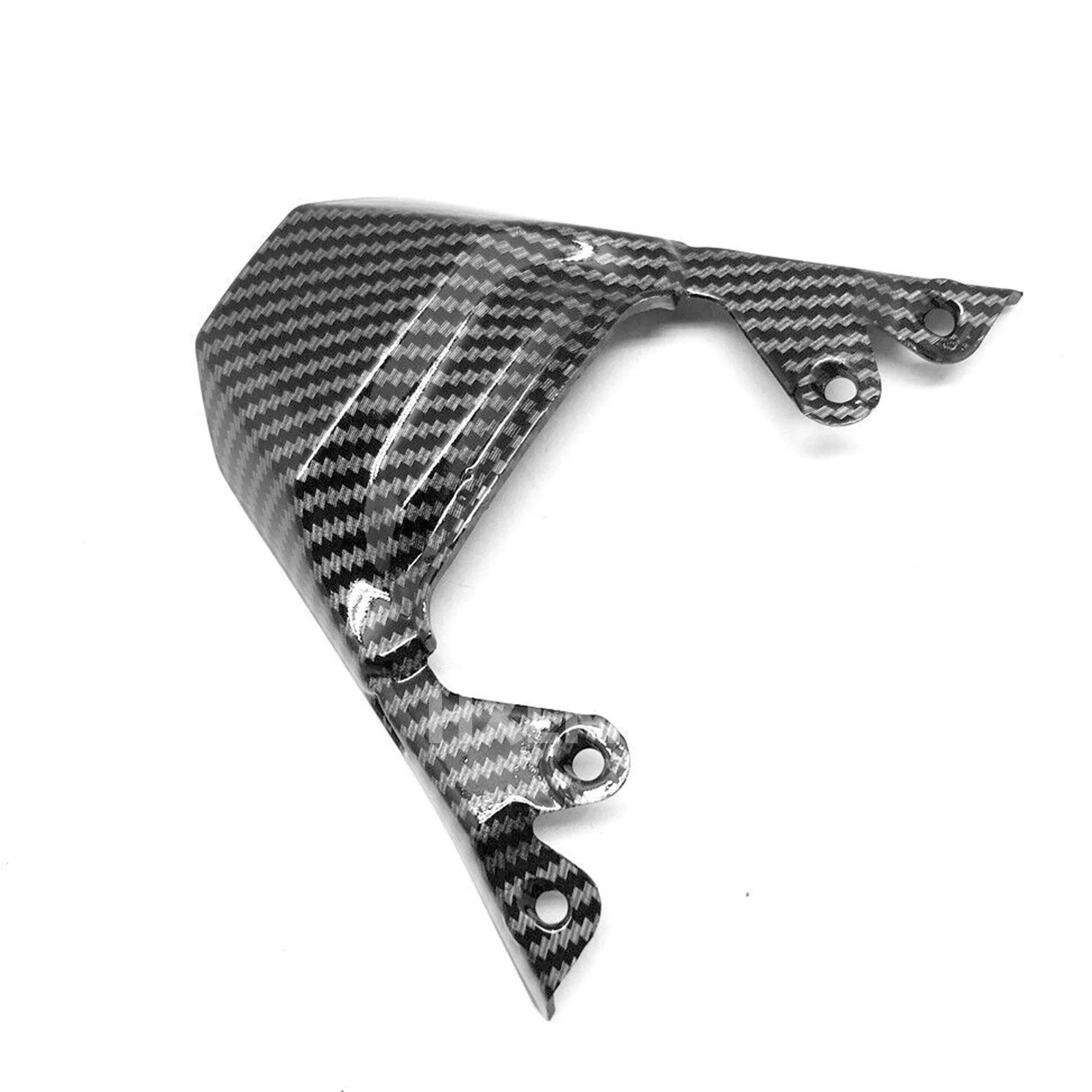 Fit For KAWASAKI ZX6R ZX-6R 2019 2020 2021 Carbon Fiber Color Rear Seat Tail Light Cover Fairing Cowl HXLMOTOR