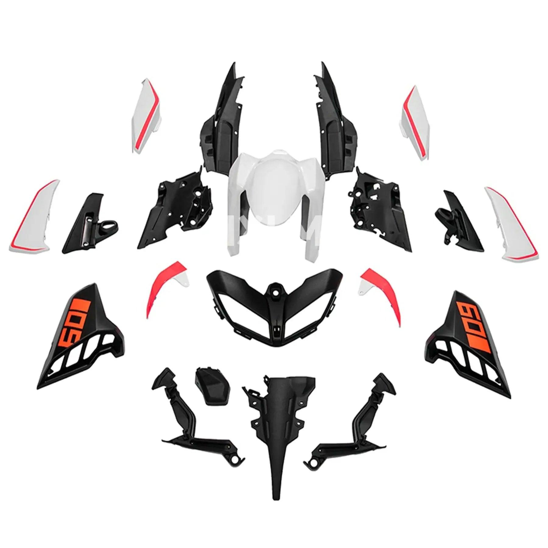 Fit For YAMAHA MT-09 FZ-09 MT09 FZ09 MT FZ 09 2017-2020 Motorcycle Fairings Injection Mold Painted ABS Plastic Bodywork Kit Sets HXLMOTOR