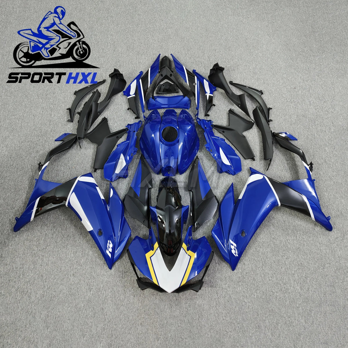 For Yamaha YZF-R3 15-18 Fairing kit Full fairing kit Bodywork fairing kit Bodywork fairing New Style ABS Plastic Motorcycle