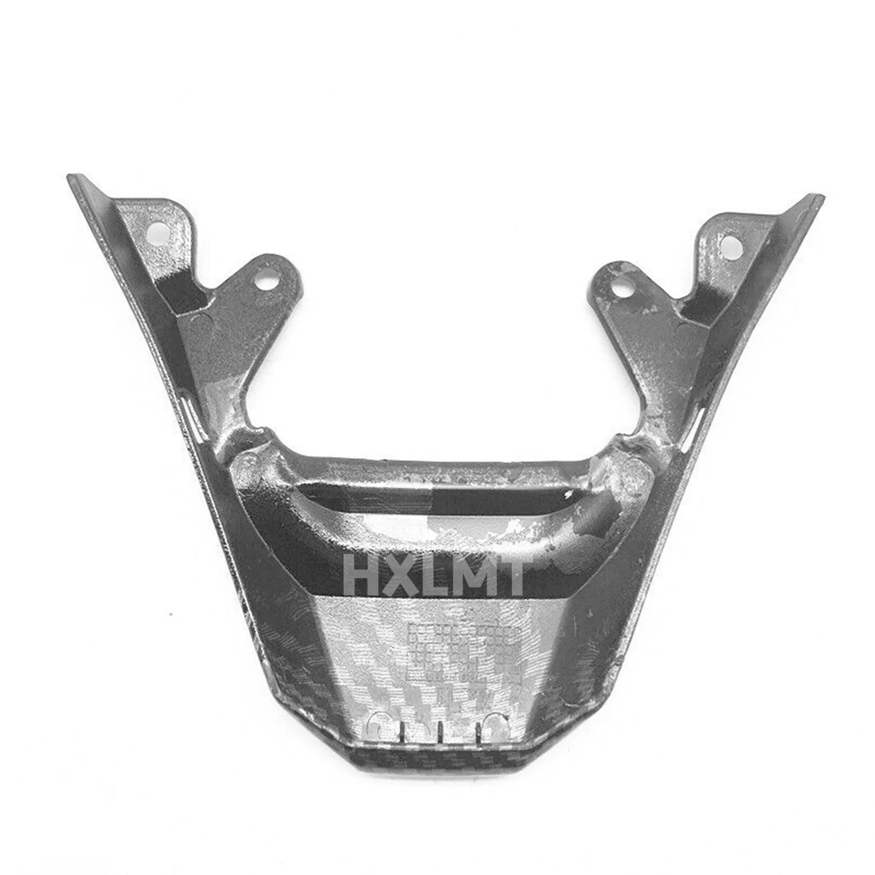 Fit For KAWASAKI ZX6R ZX-6R 2019 2020 2021 Carbon Fiber Color Rear Seat Tail Light Cover Fairing Cowl HXLMOTOR
