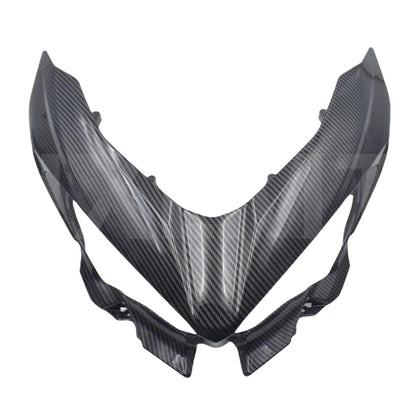 Carbon fiber Appearance Front Headlight Fairing For Kawasaki Ninja400 Ninjia 400 ZX400 EX400 2018 2019 2020 2021 2022 2023 HXLMOTOR