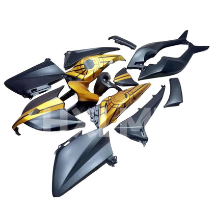 Motorcycle Fairing Set Body Kit Plastic For Yamaha Tmax530 TMAX 530 2006 2007 Accessories Full Bodywork Black Cowl HXLMOTOR
