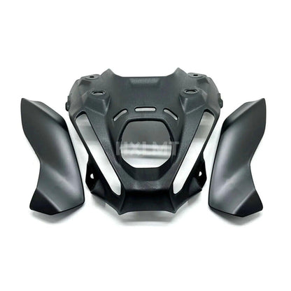 For Yamaha MT-09 Motorcycle Carbon Fiber Front Nose Headlight Bracket Guard Cover Headlamp Cowl Fairing 2020-2023  Accessories HXLMOTOR