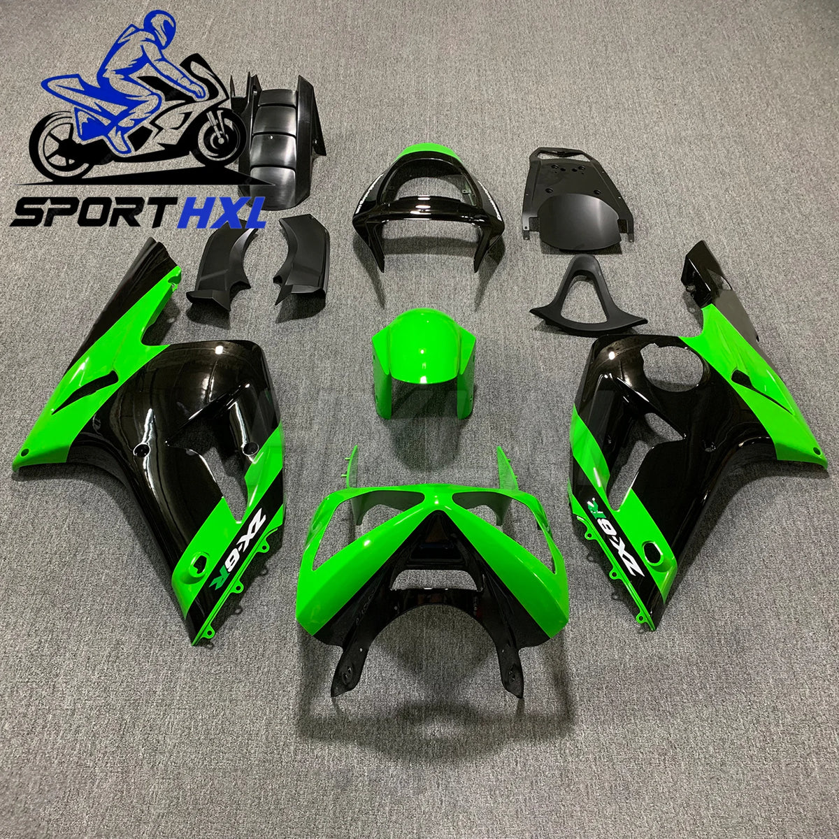 For Kawasaki ZX-6R ZX6R ZX600 636 2003 2004 Motorcycle Accessories Bodywork Set Injection ABS Plastics Full Fairings Panel Kit