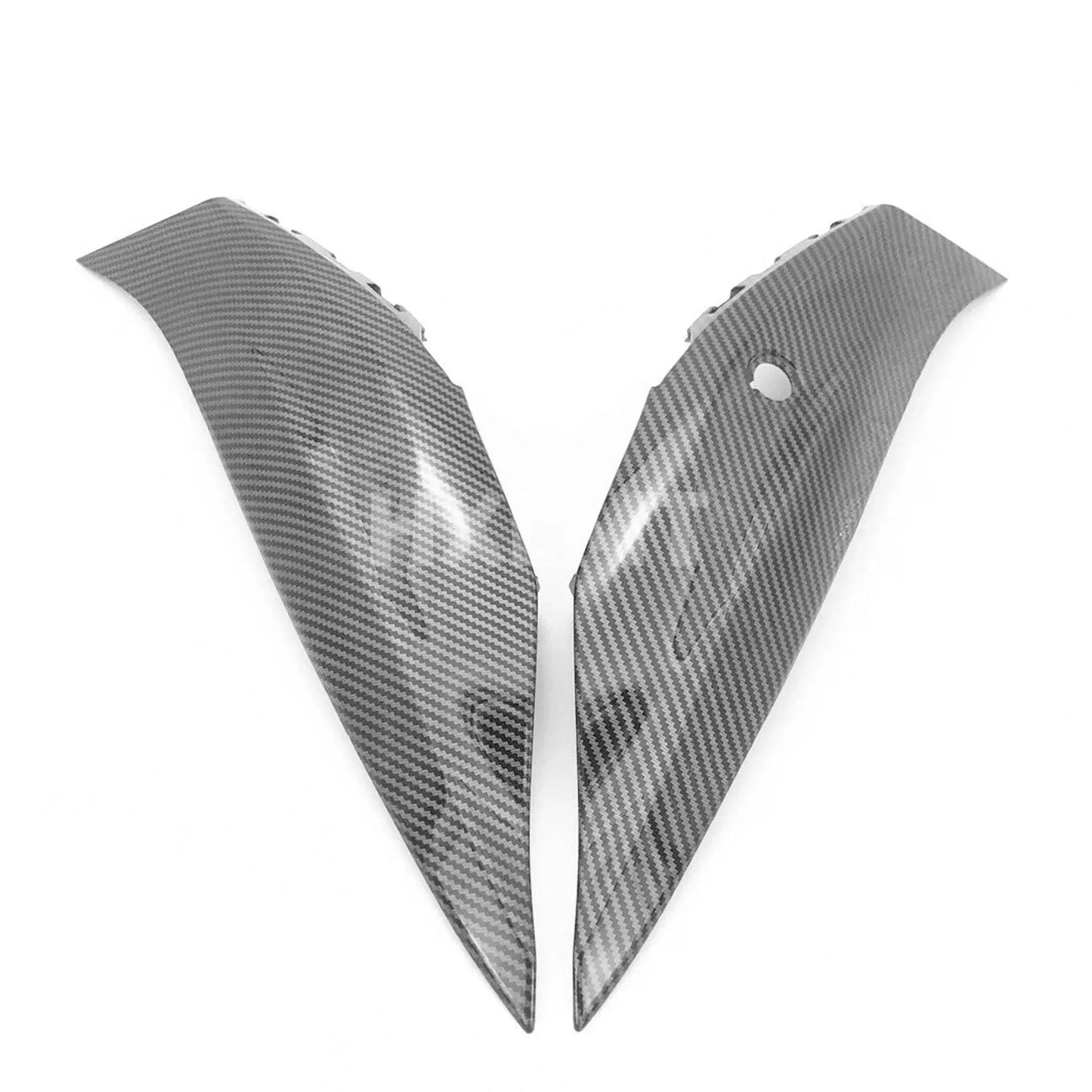 Motorcycle Carbon Fiber Rear Tail Seat Side Panels Cover Cowl For KAWASAKI NINJA ZX10R ZX 10R 2016-2020 Motorbike Seat Fairing HXLMOTOR