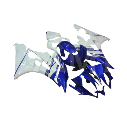 Motorcycle Fairings Kit for YAMAHA YZFR6 06 07YZF R6 YZF600 2006 2007 YZF-R6 ABS Injection Blue Black Bodywork Set HXLMOTOR