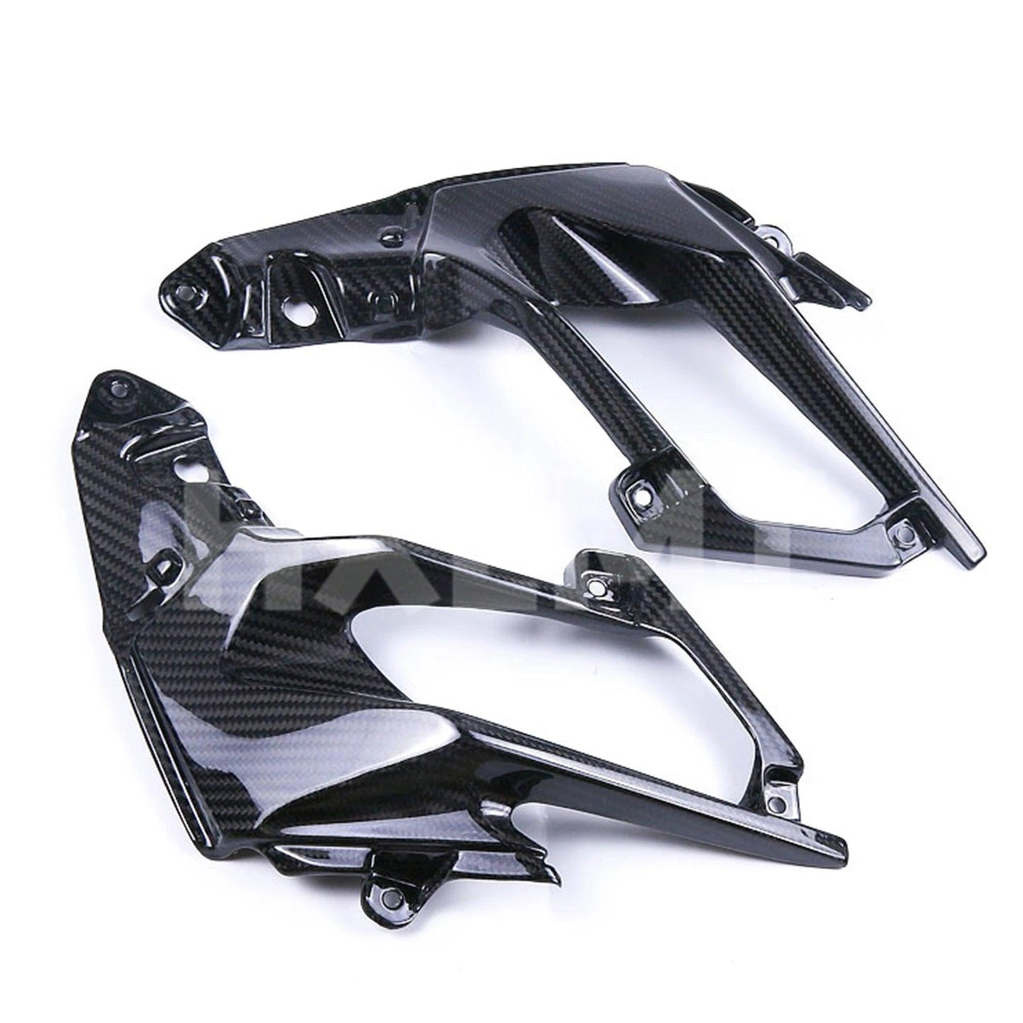 Air intake Fairing For Kawasaki Ninja 400 2018 - 2023 Carbon Fiber Gas Tank Air Intake Vent Fairing For Kawasaki Ninja 400 HXLMOTOR