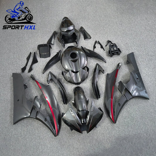 ABS Injection Mold New ABS Whole Fairings Kit Fit for YAMAHA YZF-R6 R6 06 07 2006 2007 Bodywork Set Black Red White