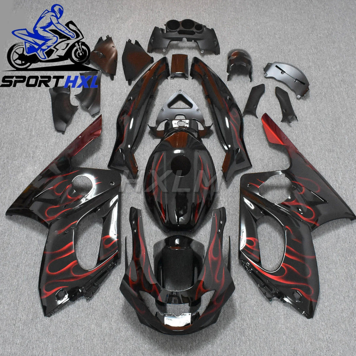 Motorcycle Fairing Kit Suitable for Yamaha 97-07 Years YZF600 1997-07 2000 2001 2002 2003 2004 2005 2006 2007 Fairing Blue White