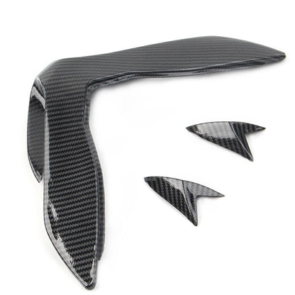 For KAWASAKI Z900 Z 900 z900 2017 2018 2019 Front Fairing Aerodynamic Winglets Front Beak Nose Cone Extension Cover Extender HXLMOTOR