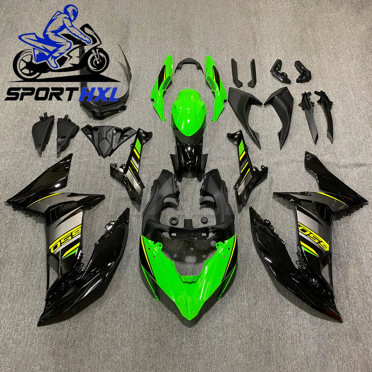 Useful Plastic Molded Fairing kit For Kawasaki Ninja650 ER6F 2017-2018-2019 Motorcycle Bodywork fairing Full fairing Bodywork