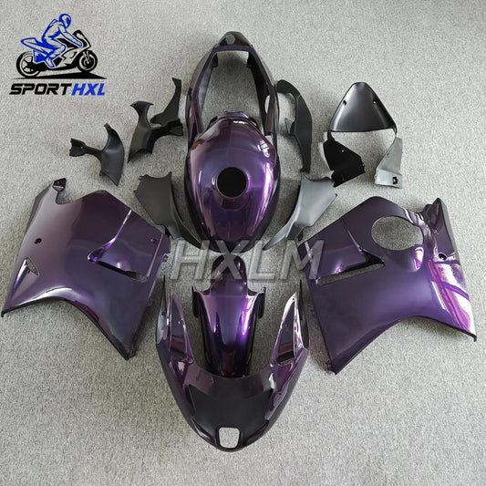 Rebuilt Fairings Kit For HONDA CBR1100XX 97-03 CBR 1100XX 1997 1998 1999 2000 2001 2002 2003 Injection Silver Bodywork Set