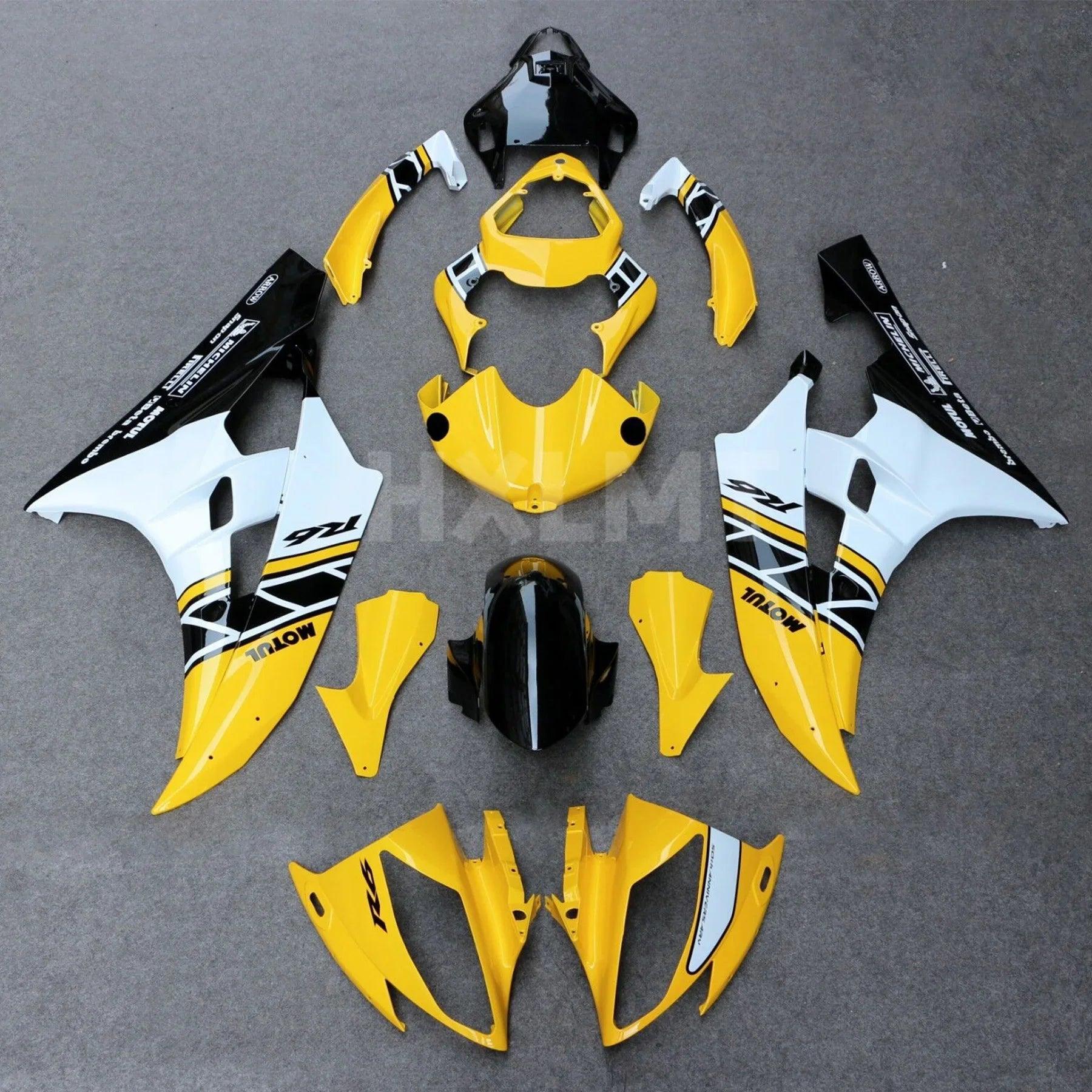 New ABS Whole Motorcycle Fairings Kits For Yamaha YZF-R6 YZF 600 R6 2008 2009 2010 2011 2012 2013 2014 2016 Injection Bodywork HXLMOTOR