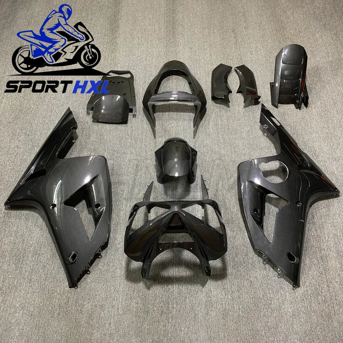 Fit For Kawasaki ZX-6R 636 03-04 Bodywork fairing kit Fairing kit ABS Injection Full fairing kit Motorcycle Accessory