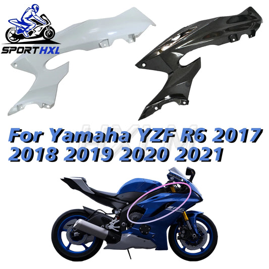 Durable Side fairing For Yamaha YZFR6 2017-2021 Side panel Side cover Side protector Plastic Injection Molded black and white